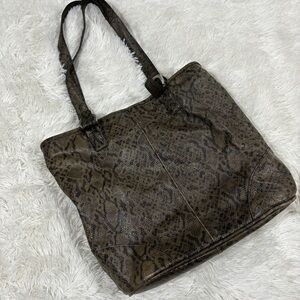 A.P.C. snake print woman’s shoulder bag purse